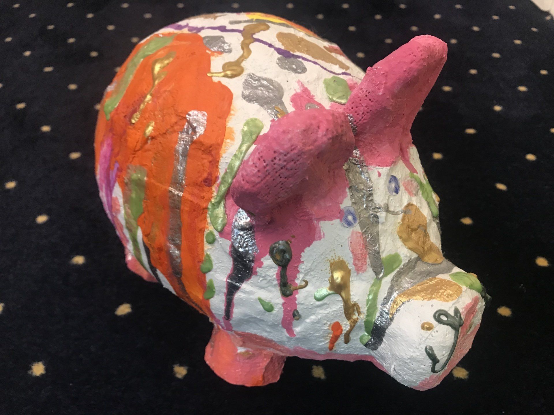 fambinis Nicole Brys basteln Pappmaschee Schwein Sparschwein Luftballon Kunst querbeet Friedrichsdorf