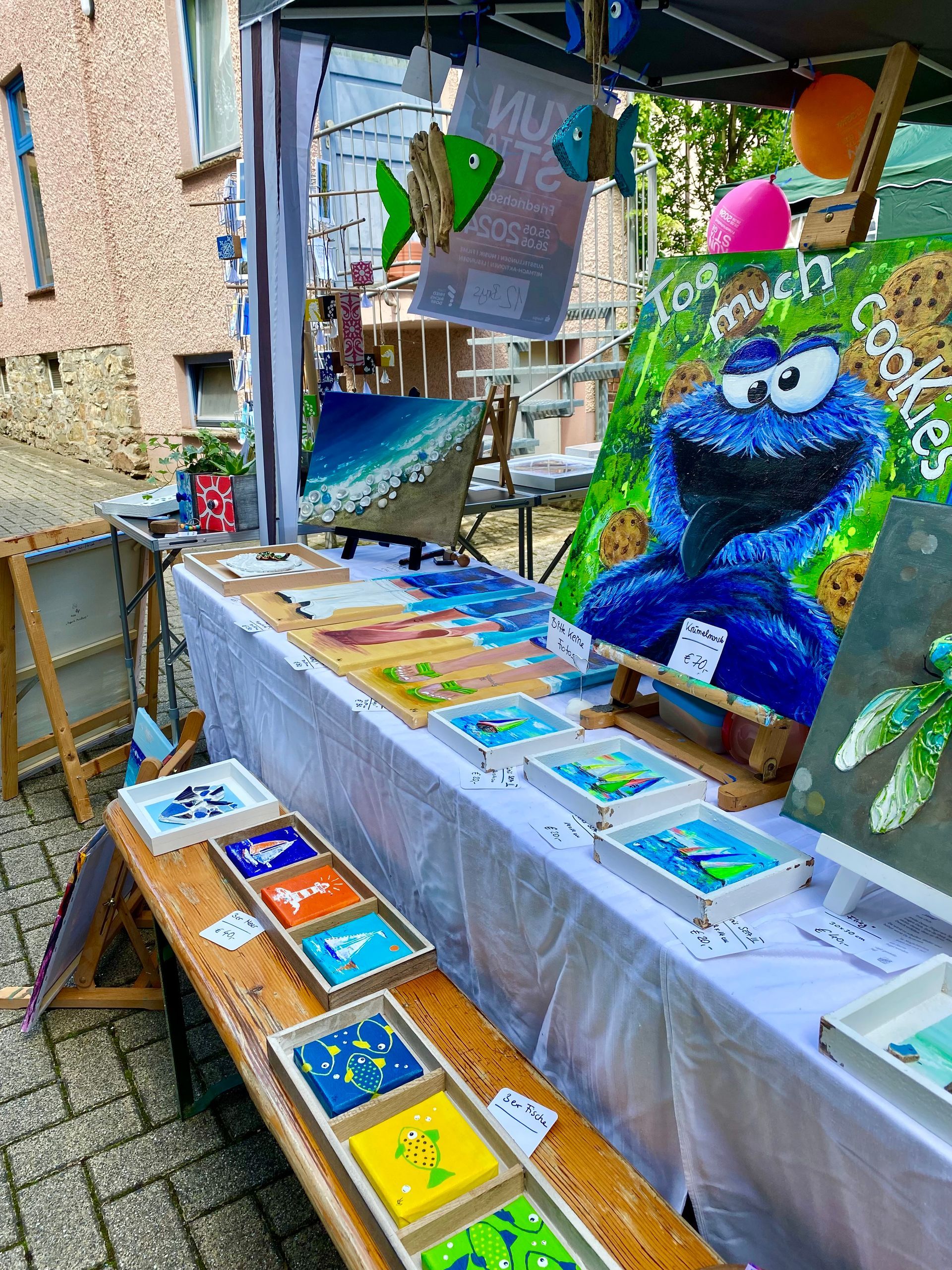 Ausstellungsstand Kunsttage 2024 Ausstellungsstand Kunsttage 2024