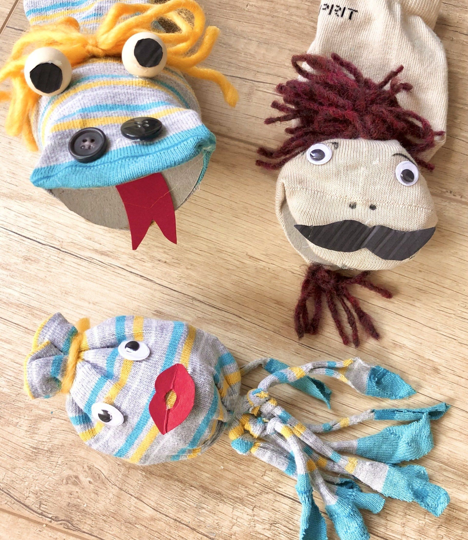 fambinis Kreativ Sockenpuppe Nicole Brys basteln Kunst querbeet Friedrichsdorf