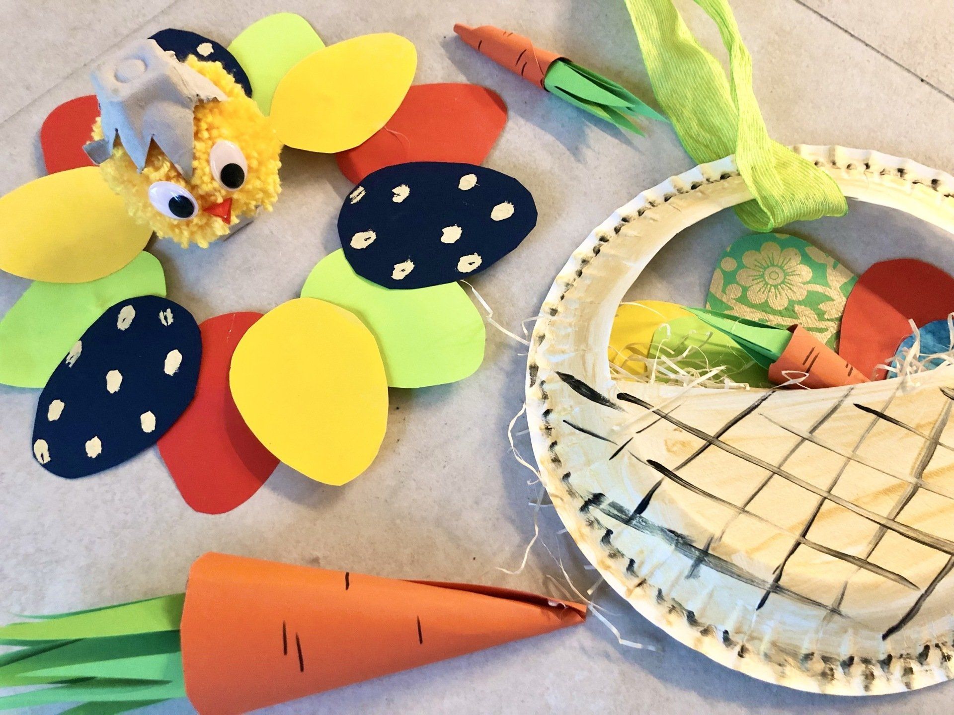 Ostern fambinis Kreativ Kurs Kindergeburtstag Friedrichsdorf basteln