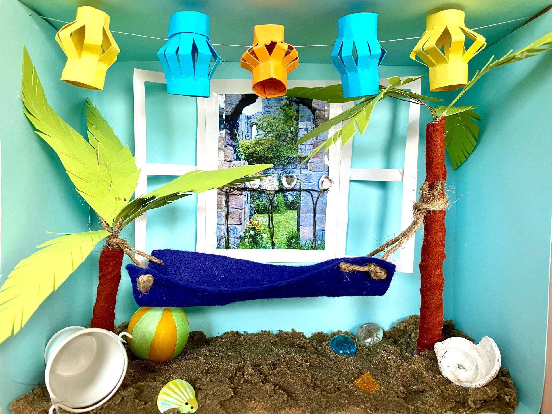 Kinder-Kreativ-Kurs Sommer im Schuhkarton, Fambinis Sommer im Schuhkarton