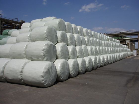 Bales ready for transportation