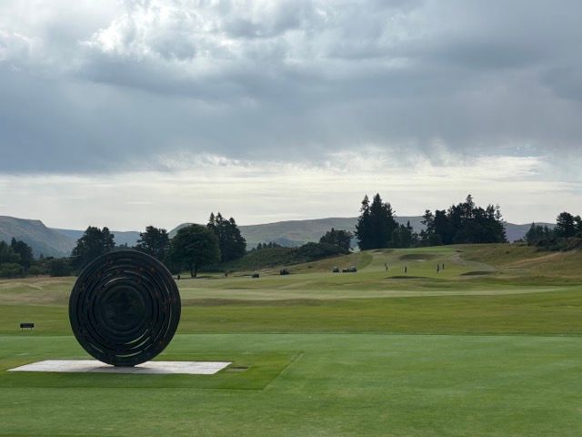 Gleneagles PGA golf course fairway view Scottish Highlands championship course