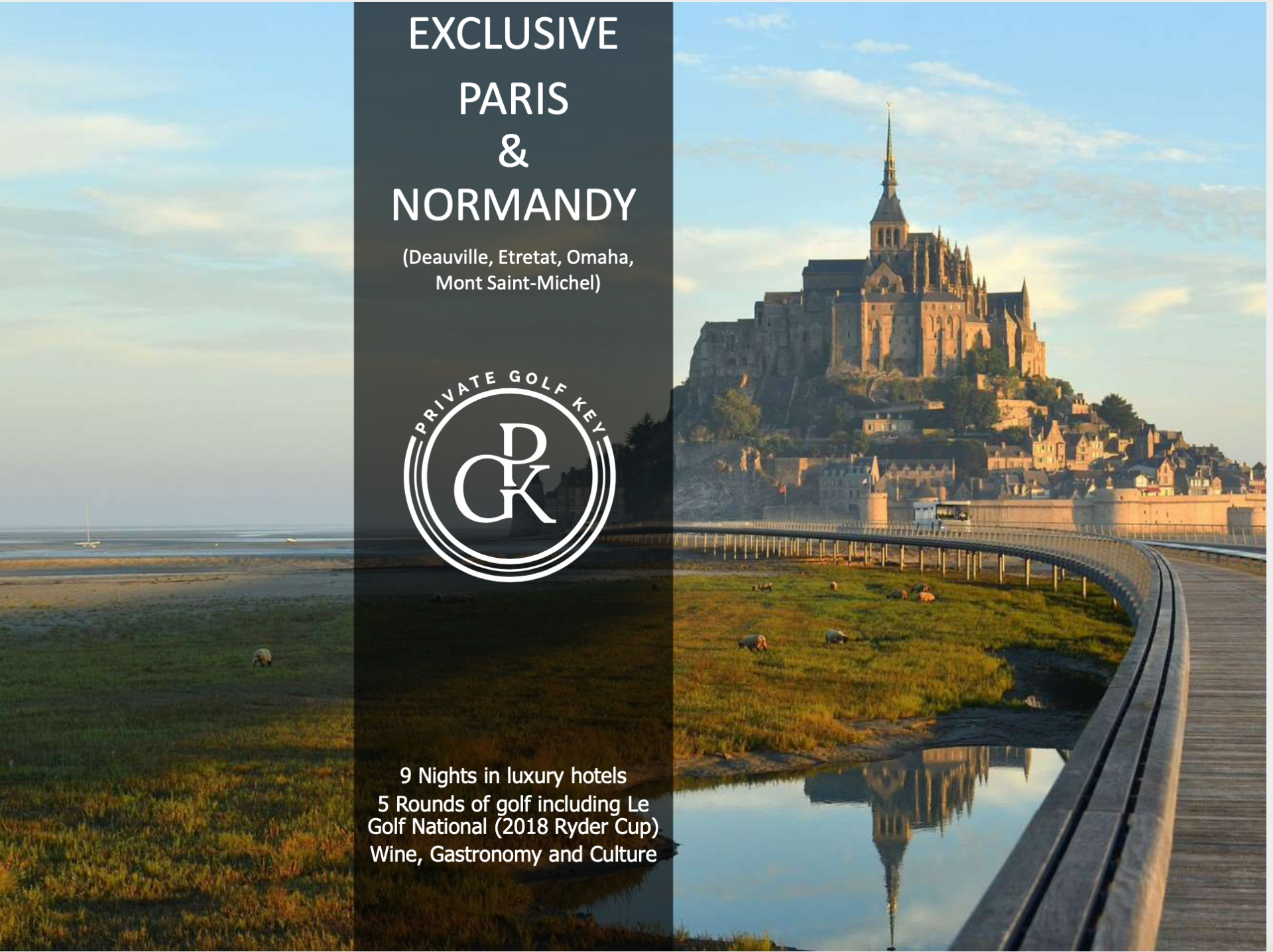 Normandy golf package