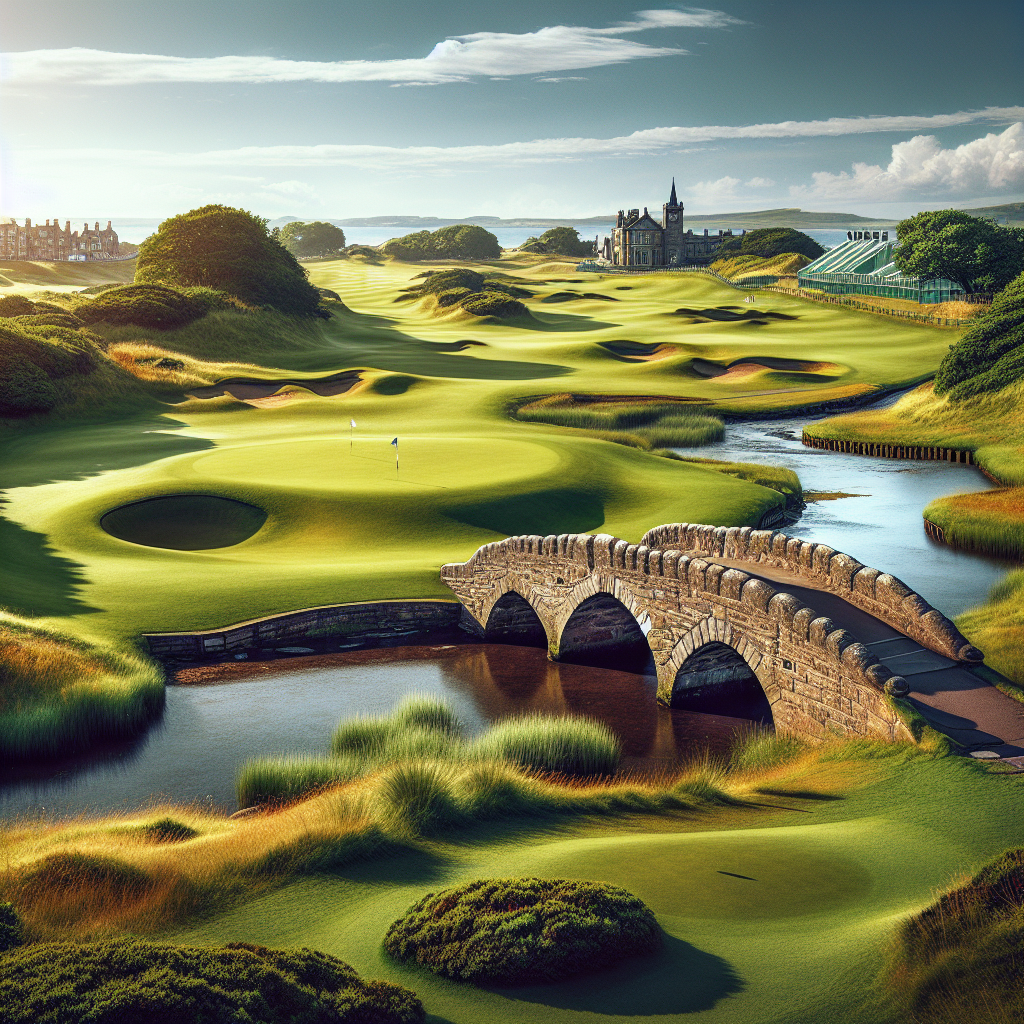 Golf course overview