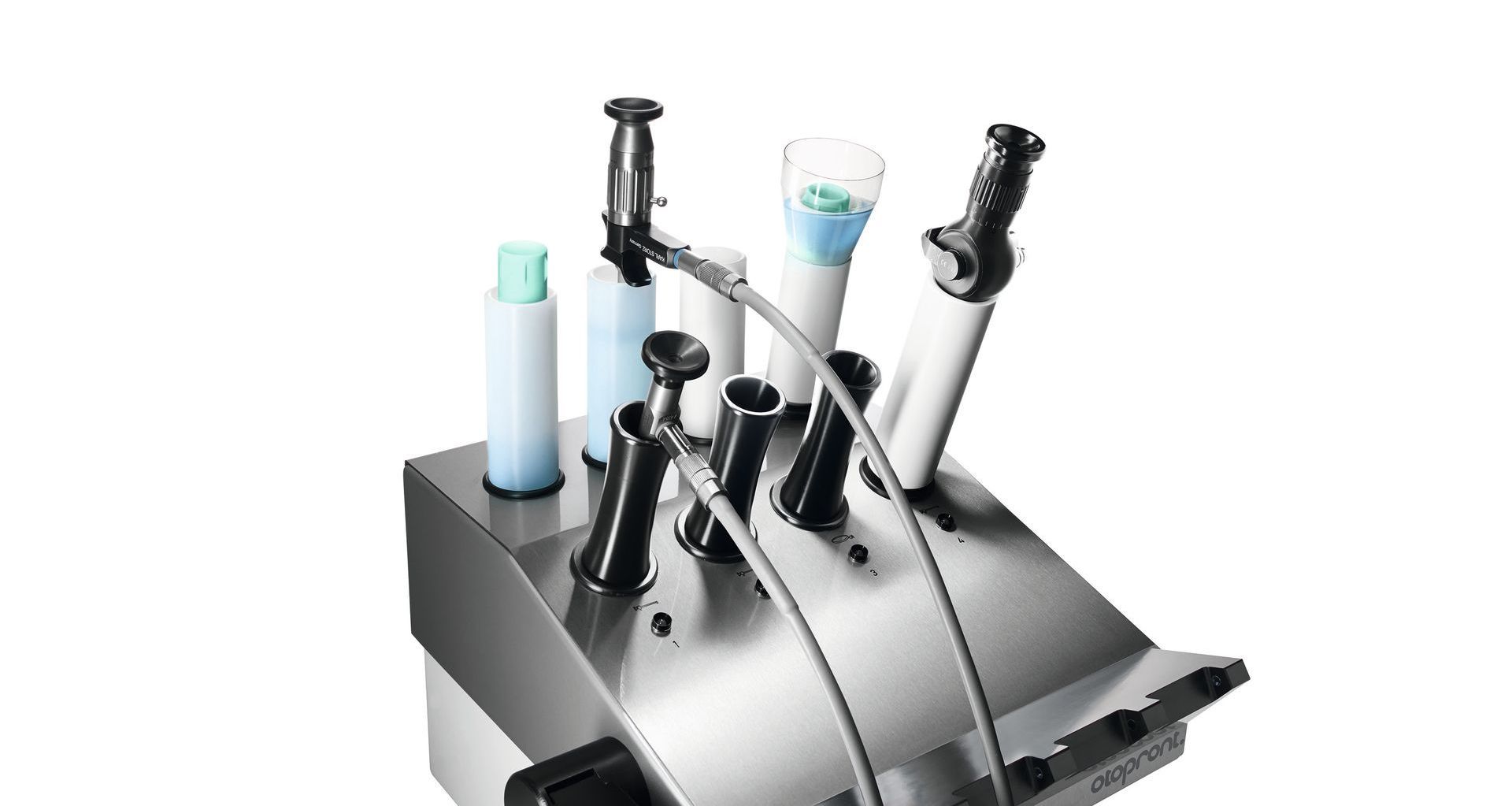 Endoscopy center with endoscopes