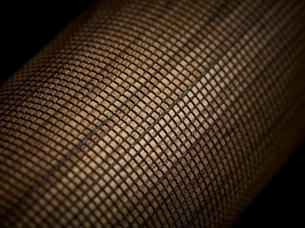 Holzfurnier wood veneer Walnut Nussbaum Gravur Engraving T4