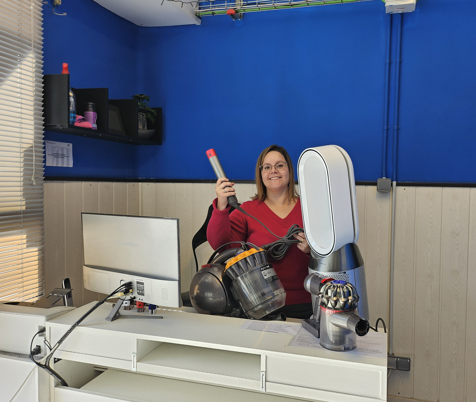 aspiradoras, secadores, robots