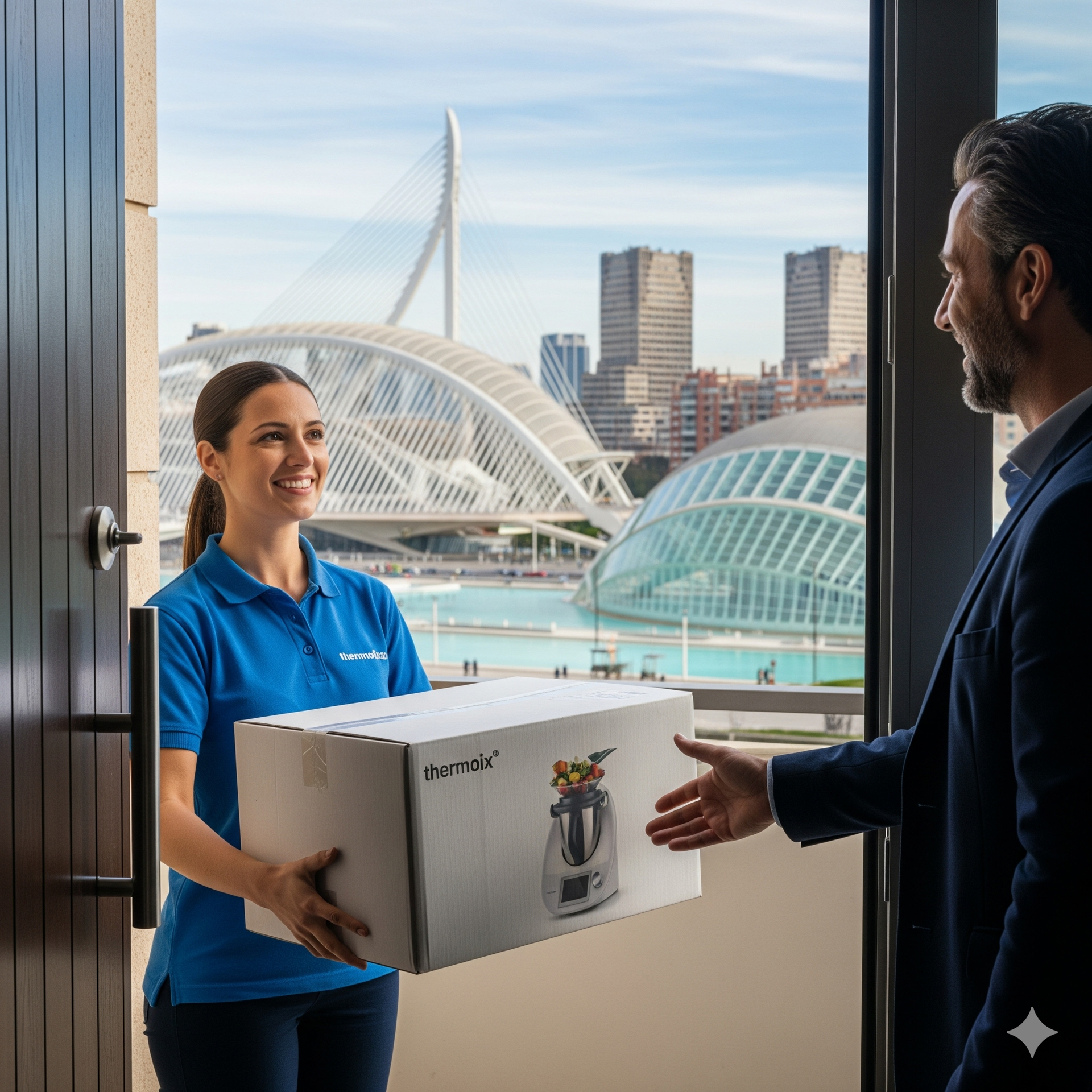 Recogida y entrega en casa para la reparación de Thermomix en Valencia