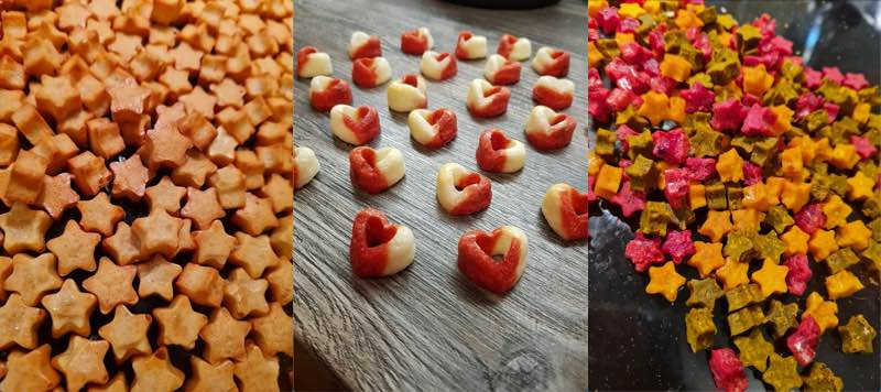 Hunde Kekse lassen sich einfach zubereiten.