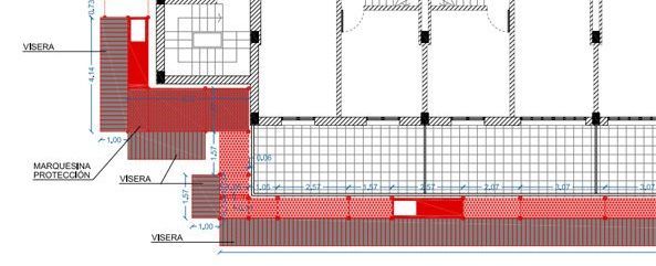 Proyectos arquitectura instalación de andamios