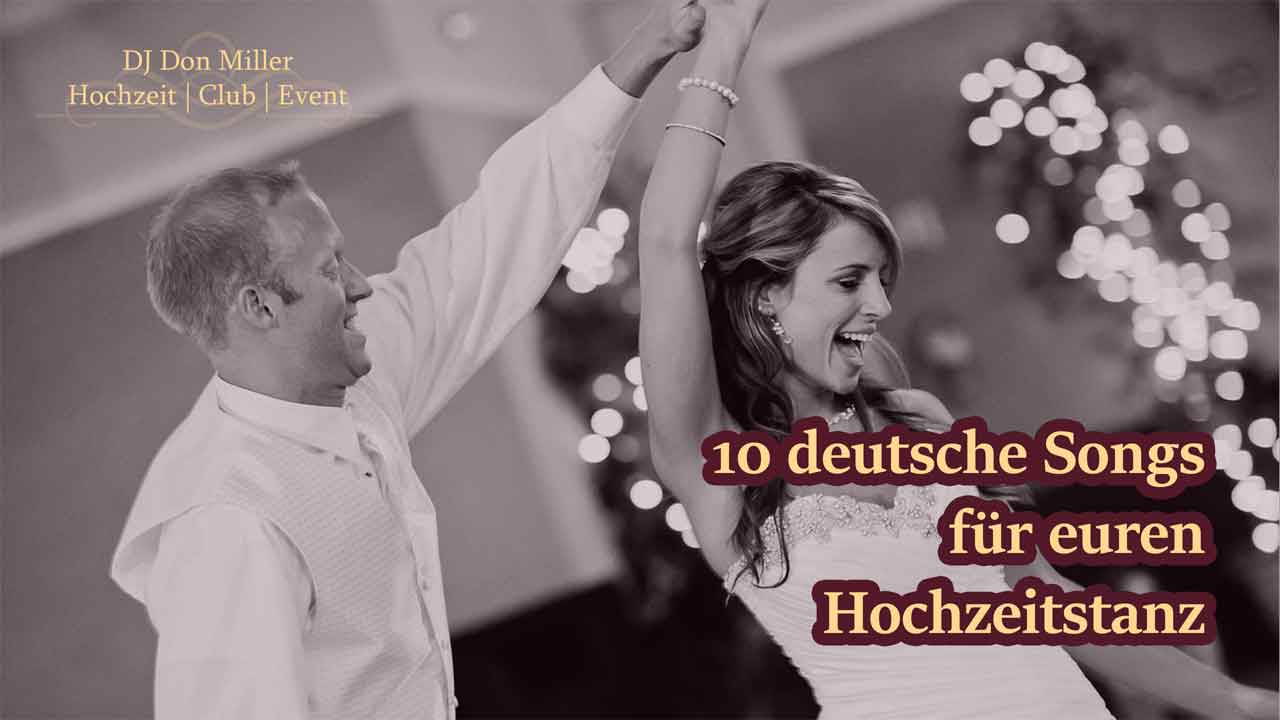 Lieder Hochzeitstanz deutsch
