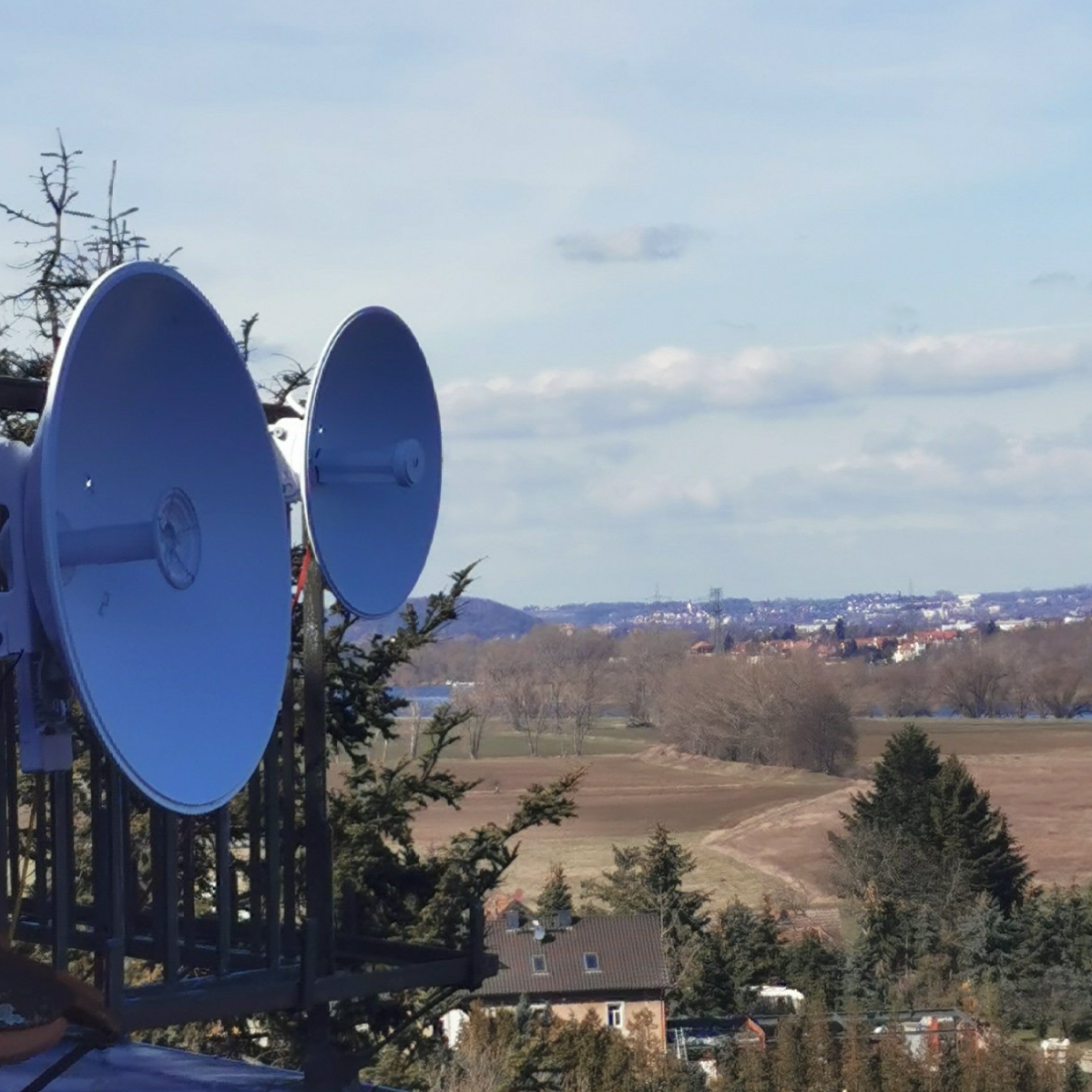 Richtfunk Strecke bis 10km 2Gbit