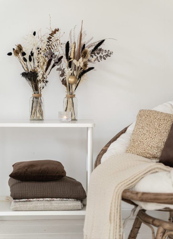 Si-nature Getrocknete Blumen & Gräser Großhandel