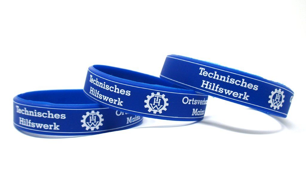 Silikonarmbänder bedruckt