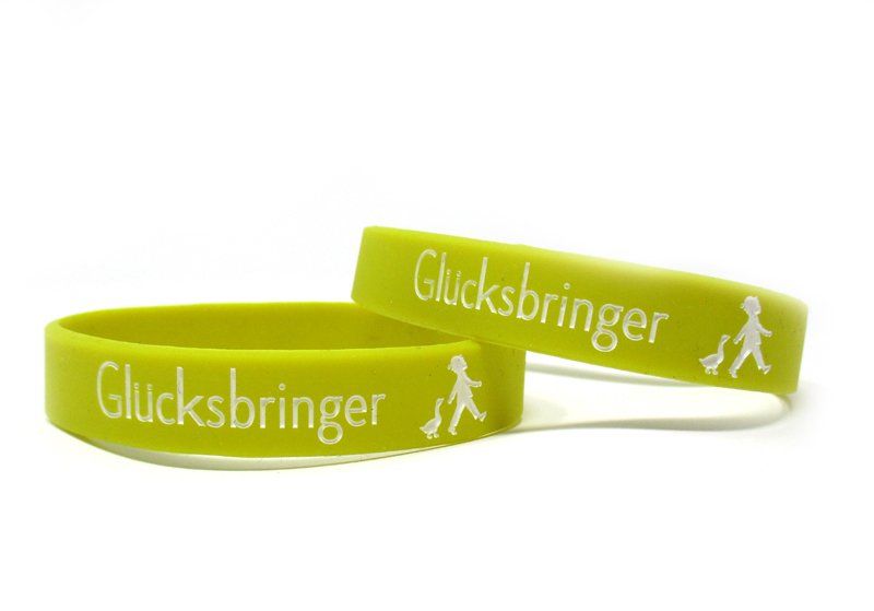 Twist4 Silikonarmbänder farbgefüllt