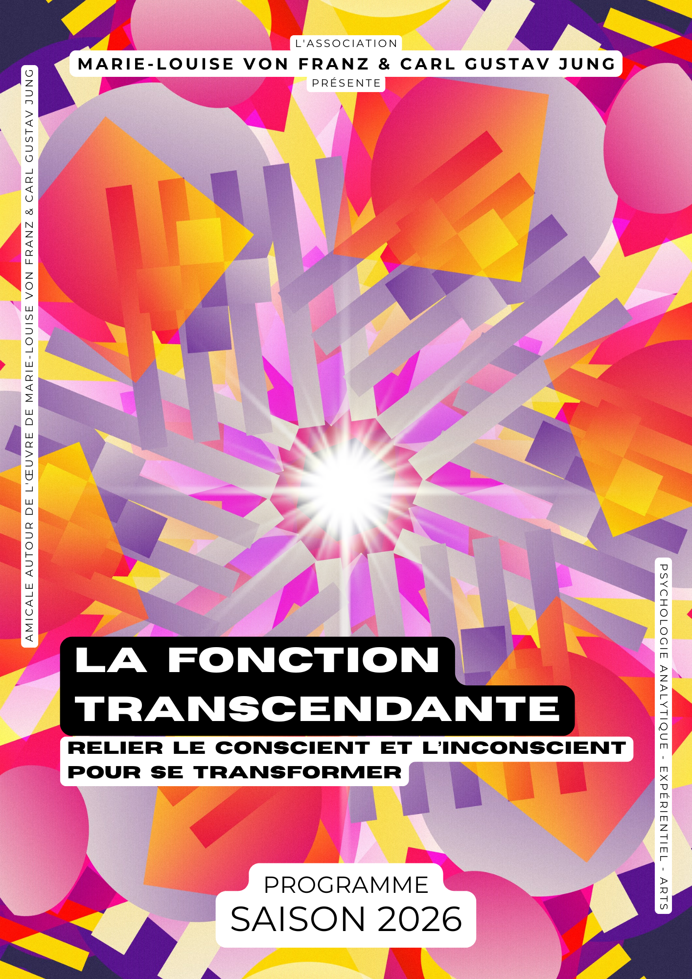 Saison 2026 - La fonction transcendante : relier le conscient et l'inconscient pour se transformer... Saison 2026 - La fonction transcendante : relier le conscient et l'inconscient pour se transformer...