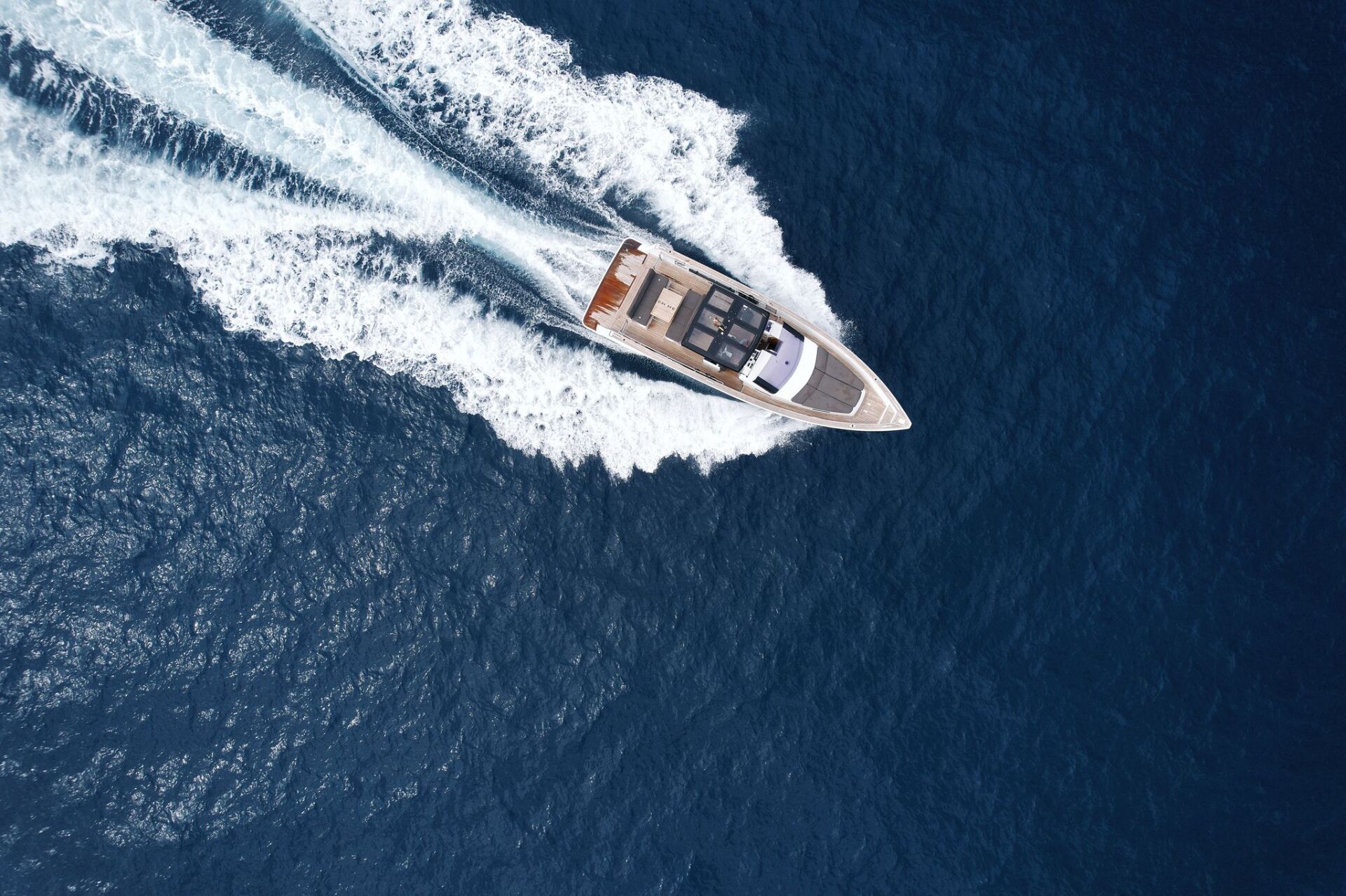 Luxury yacht Ibiza fjord