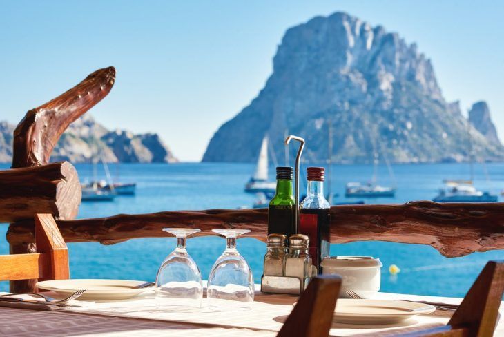 Top best restaurants in Ibiza 2023.