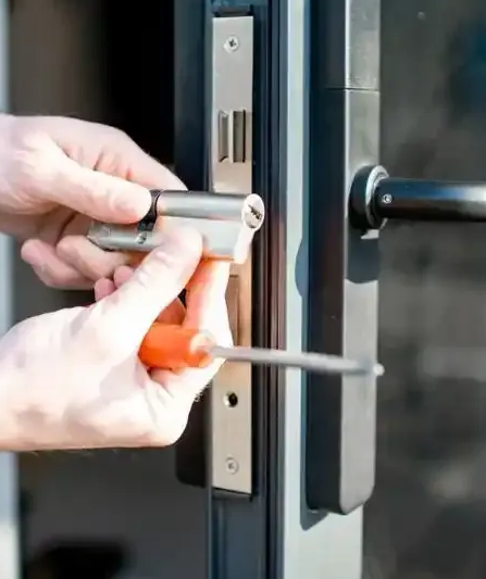 Cylindre de serrure de porte de boutique