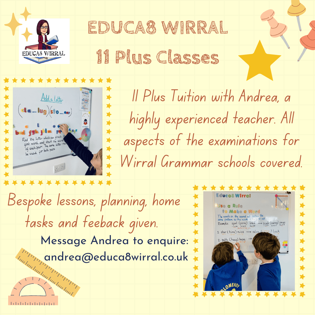 11 Plus Class Wallasey 11 Plus Class Wallasey Tutor