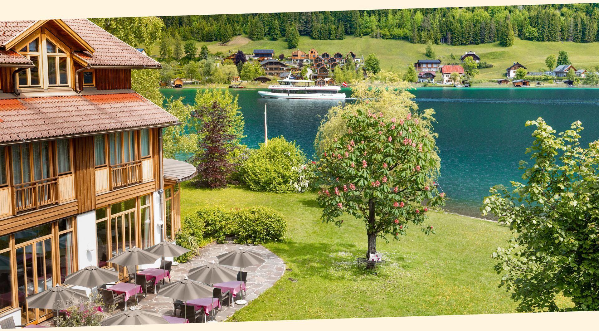 Blick auf den Weissensee