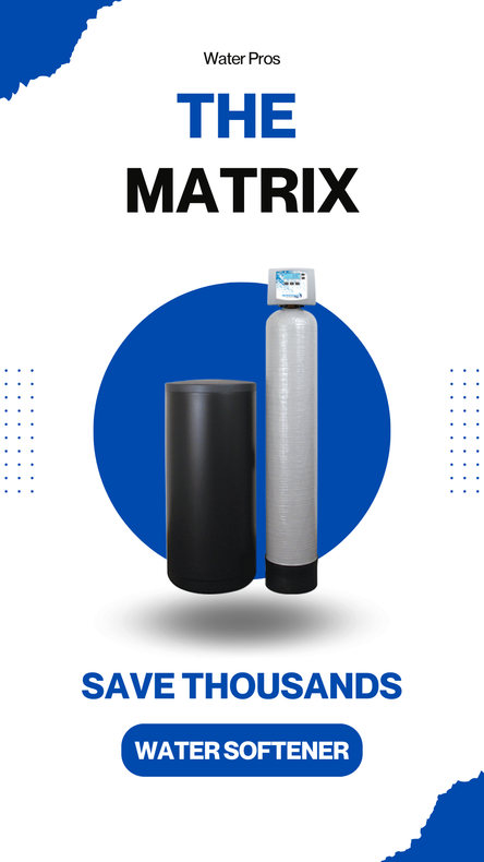 Water Softeners Denver, The Matrix is a Water Pros custom designed Water Softener made right here in the U.S.A.