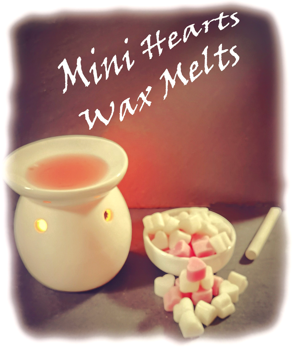Highly Scented Mini Hearts Wax Melts