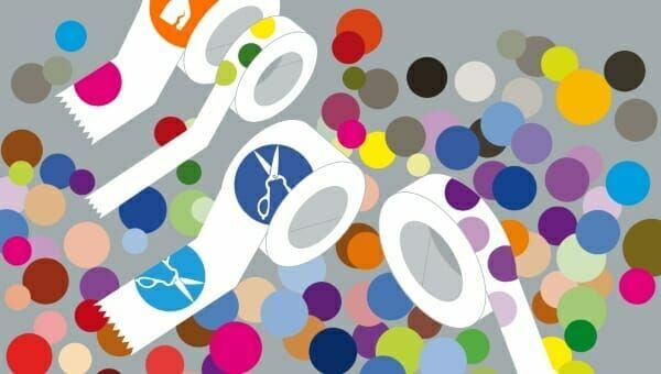 printing inks for adhesive tapes