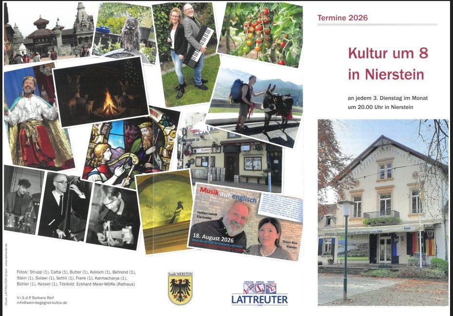 Gesamtübersicht der Kultur um 8 Programm