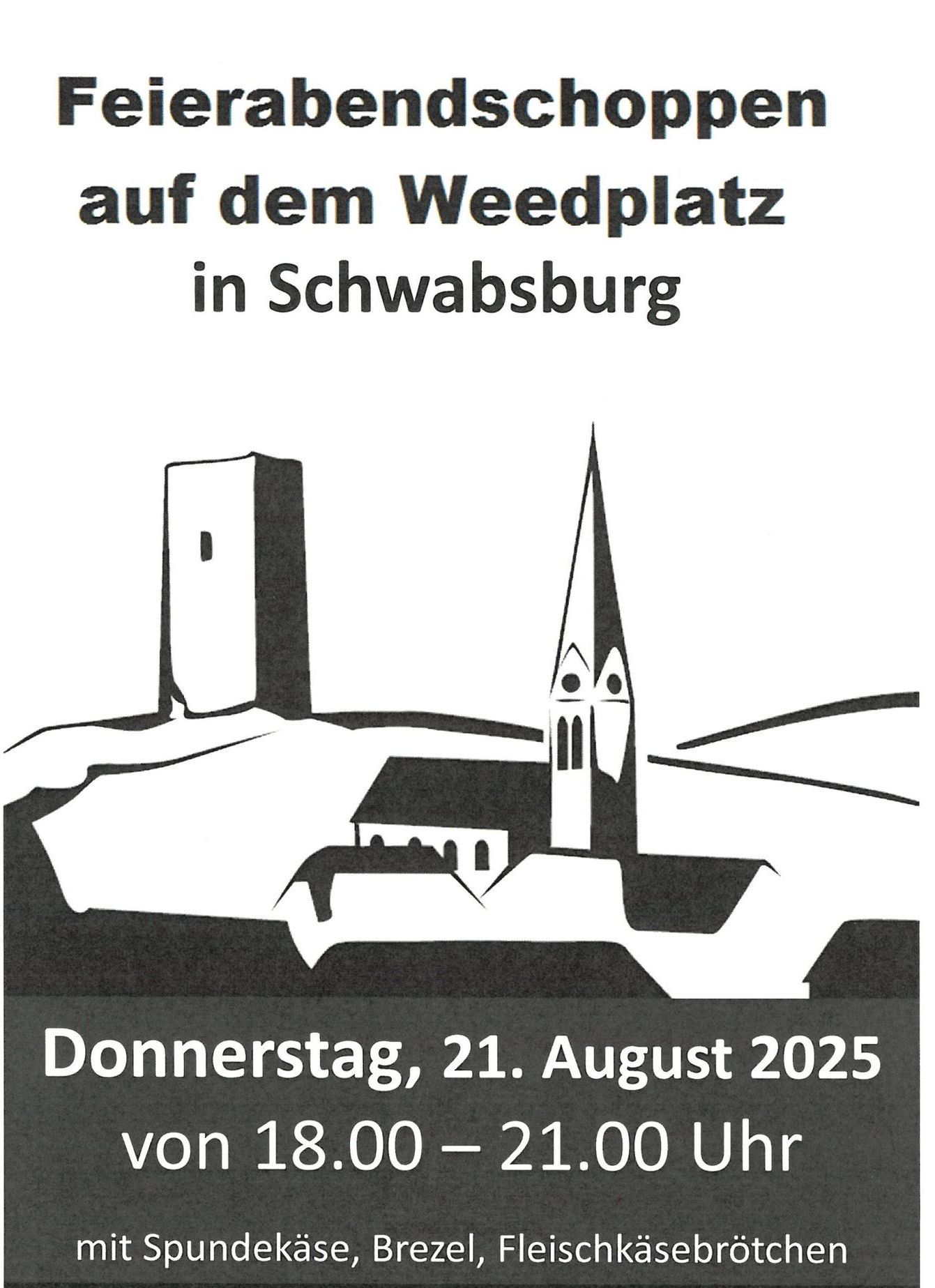 Weedplatzschoppen in Schwabsburg Weedplatzschoppen in Schwabsburg