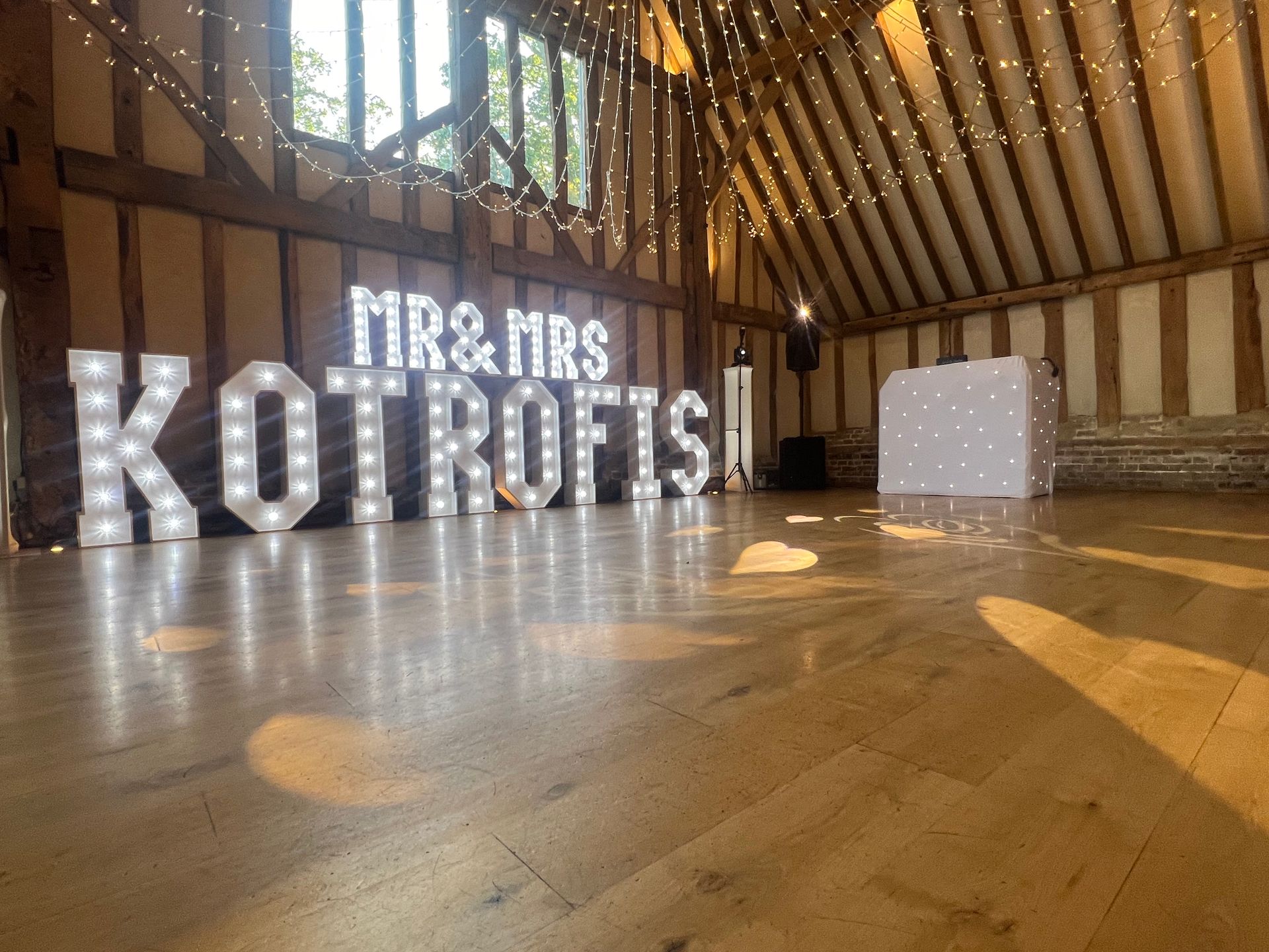 blake hall light up letters