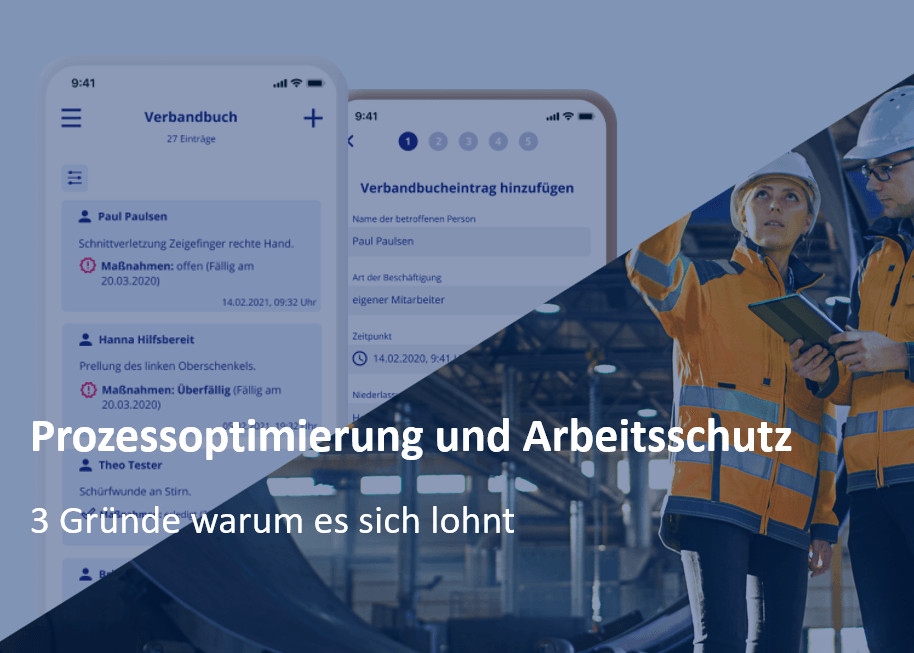 Digitalisierung im Arbeitsschutz ist hilfreich.