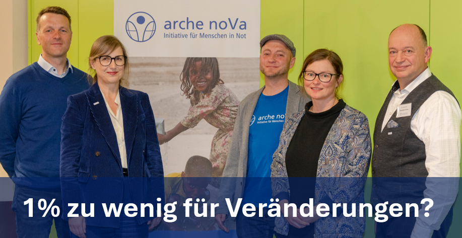 1% zu wenig für Veränderungen