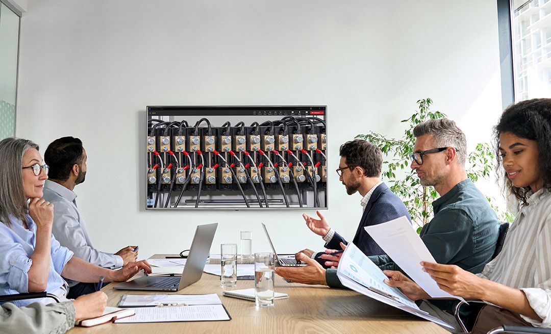 Webkonferenz mit AR-Brillen