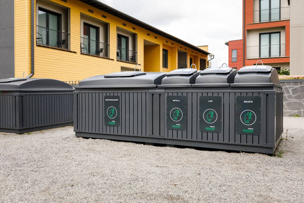 Ecolor Molok - Semi-enterré carré Semi-enterré carré