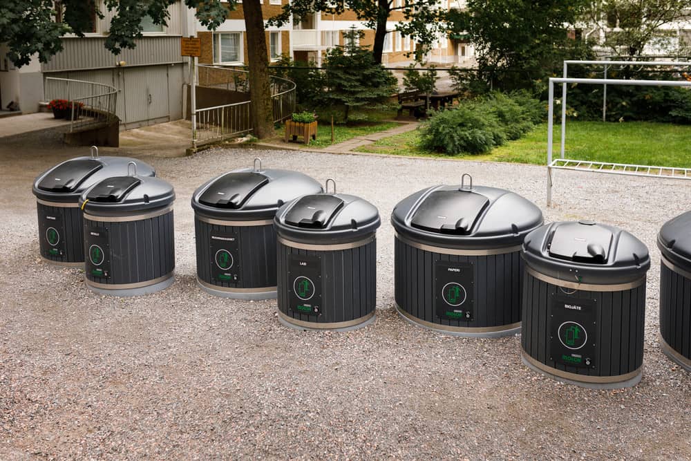 Ecolor Molok - Conteneur rond Semi-enterré rond