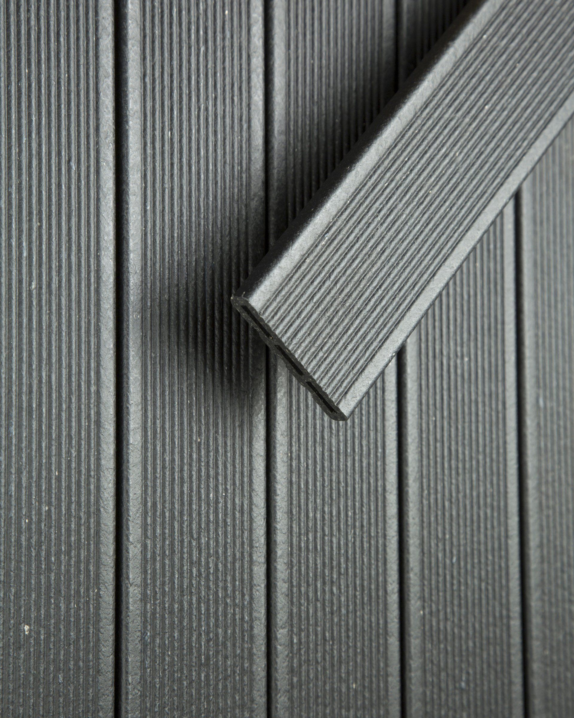 Habillage composite gris très foncé