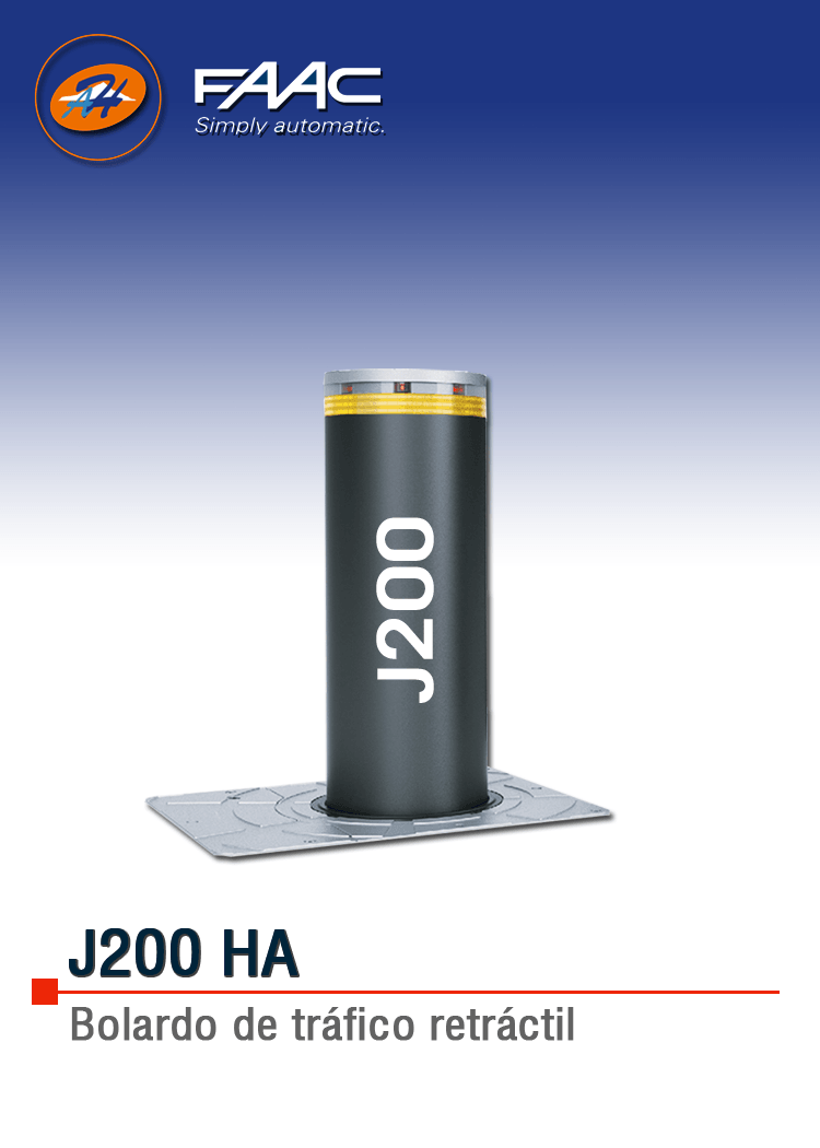 BOLARDO FAAC J200 HA
