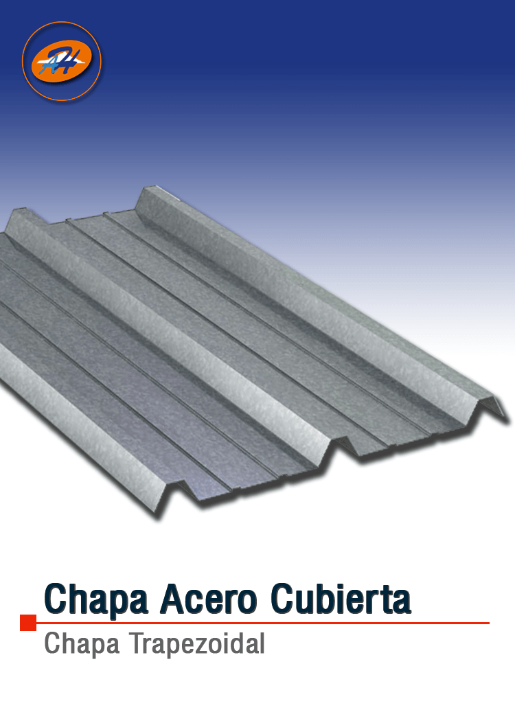 Chapa de acero Galvanizado trapezoidal