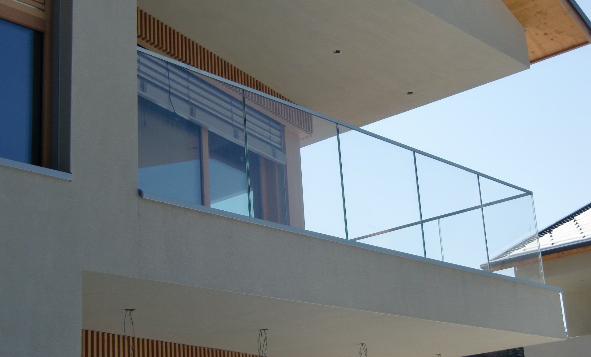 Protection balcon en Plexiglas