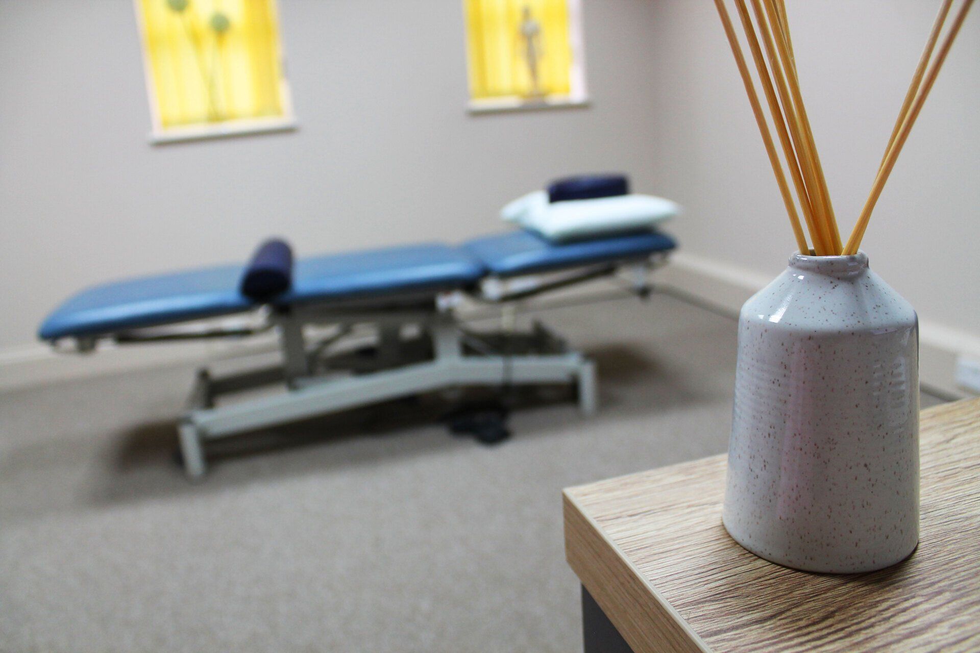 Learn more about our Physiotherapy Service Physiotherapy room