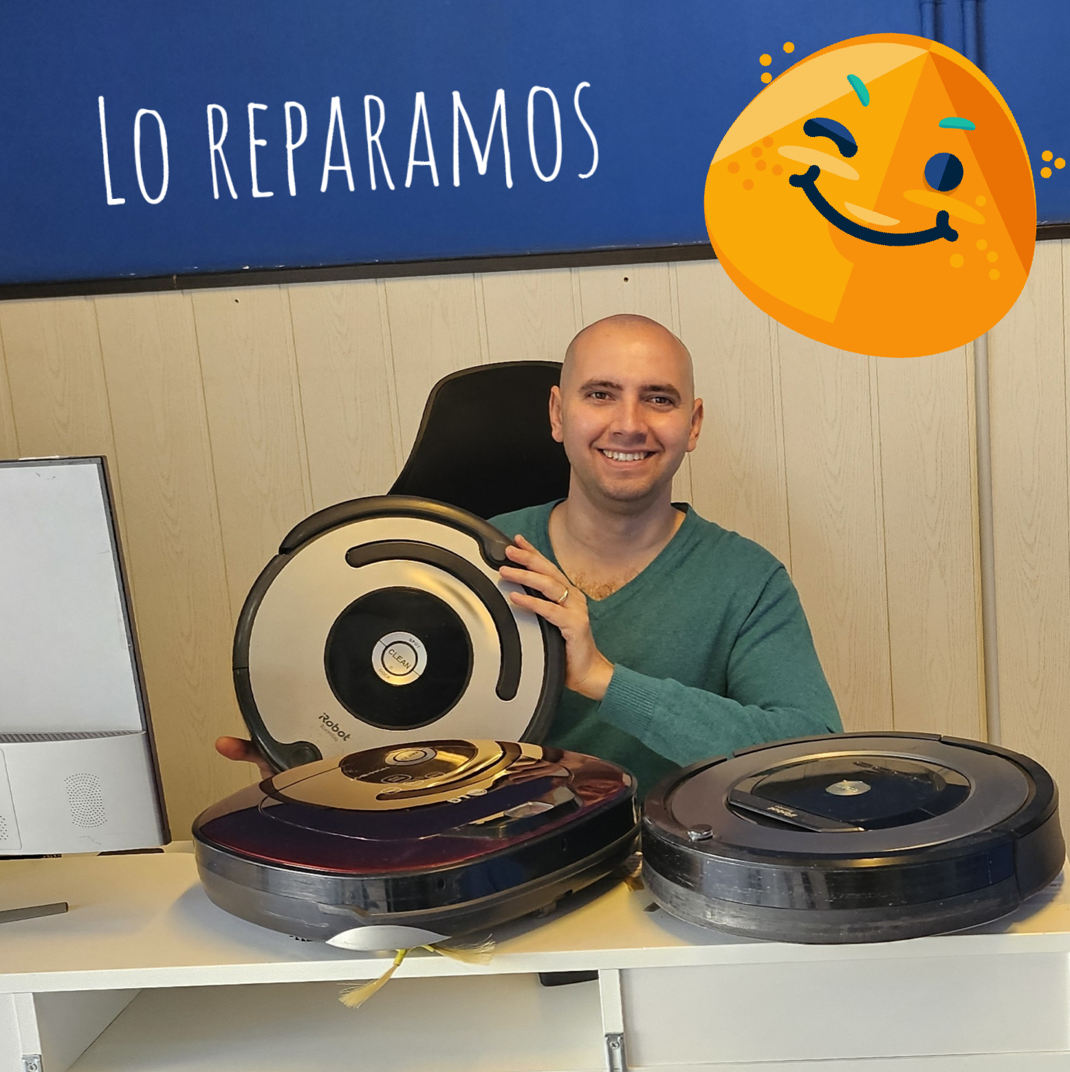 Servicio técnico en Albacete, reparación de robot Roomba