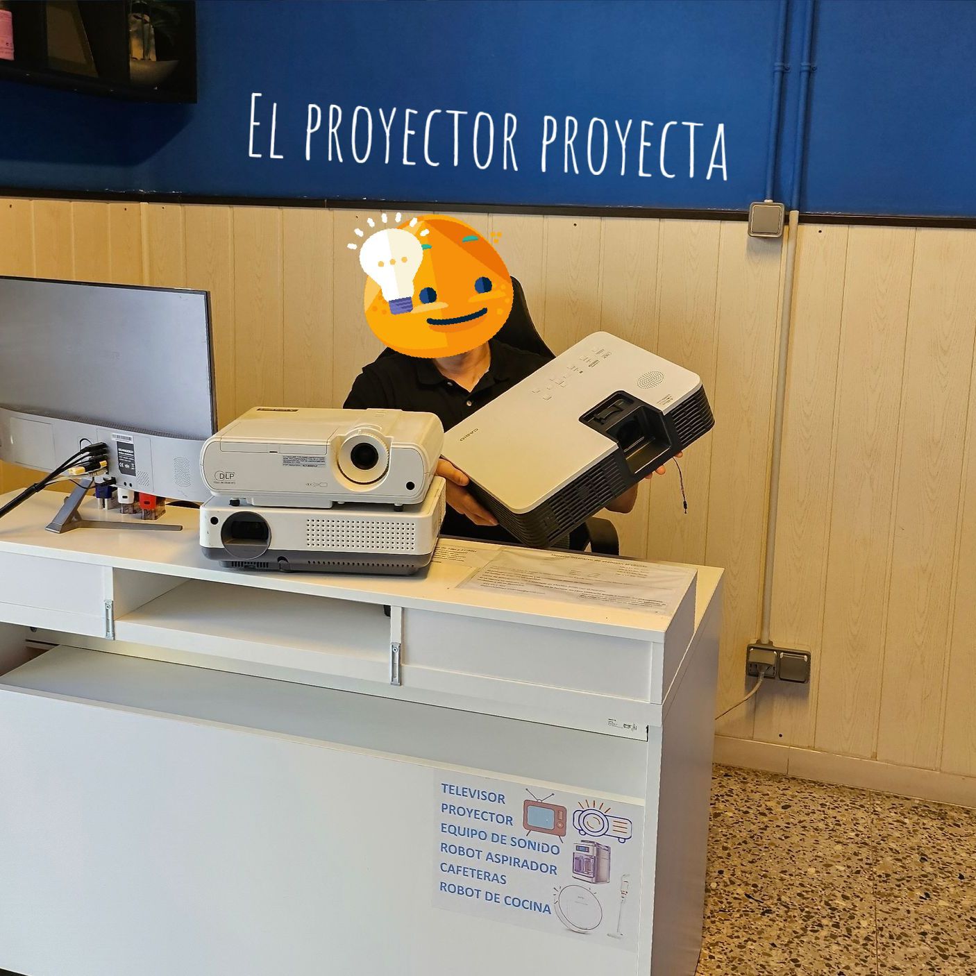 Servicio técnico en Alicante de reparación de Proyector Optoma, Benq, Epson, Panasonic