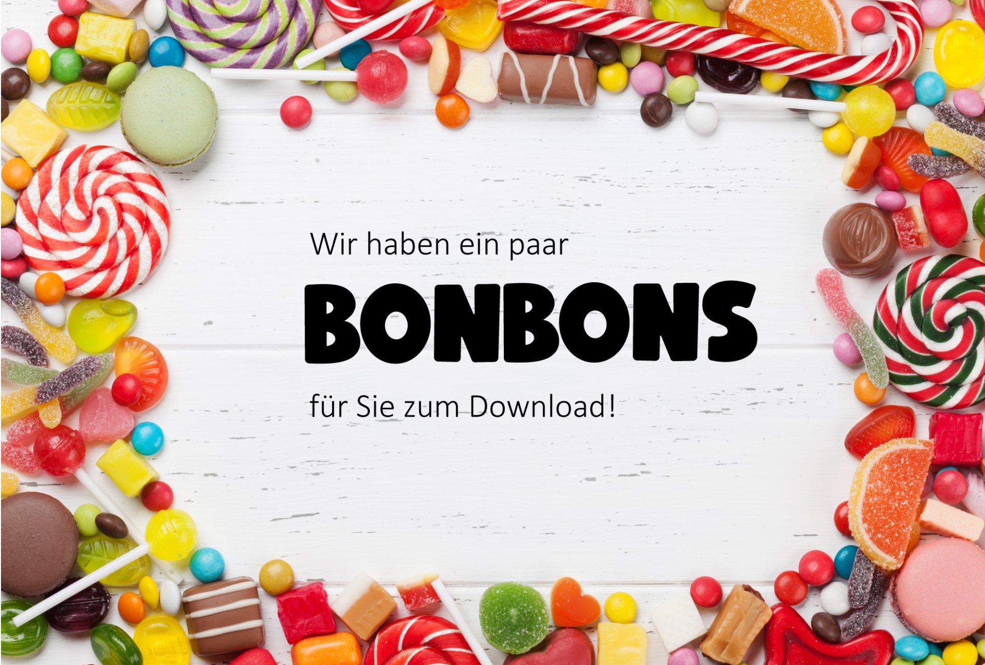 Bonbons zum Datei-Download