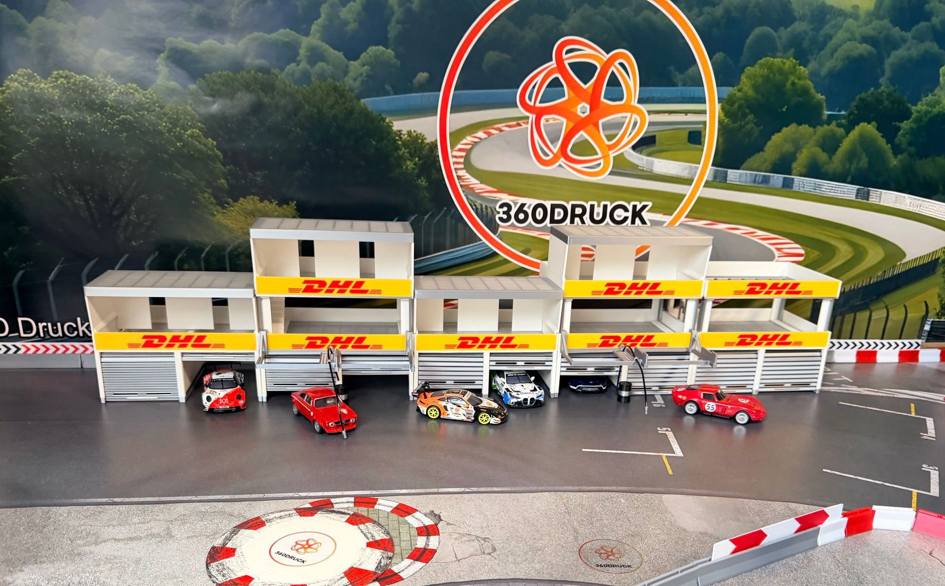 Zubehör Tribüne kompatibel mit Carrera Hybrid 1:50