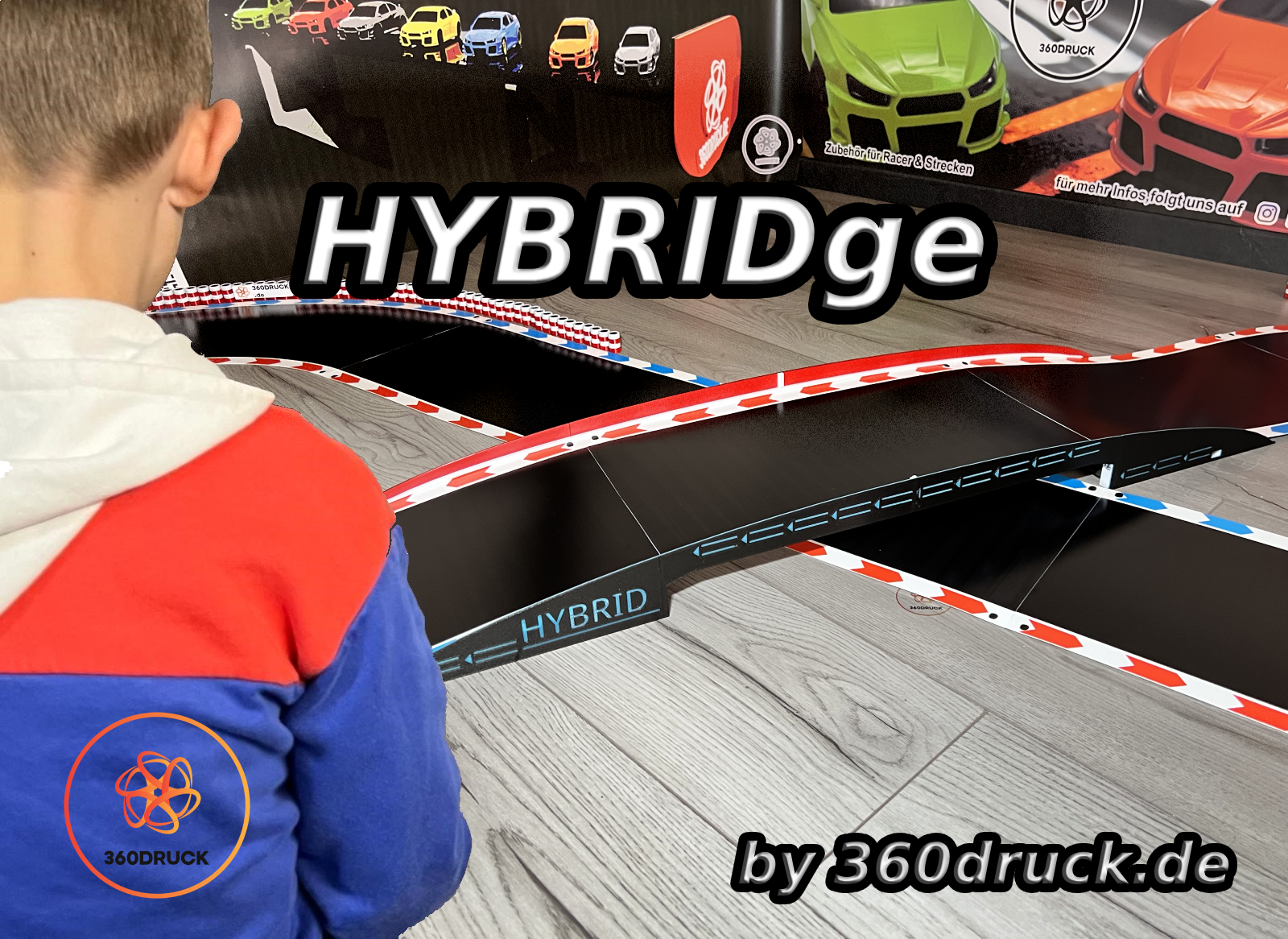 Brücke Hybridge kompatibel mit Carrera Hybrid
