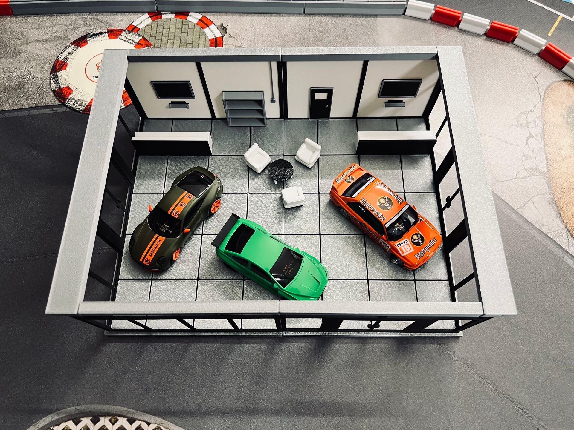 Diorama kompatibel mit Carrera und DR!FT