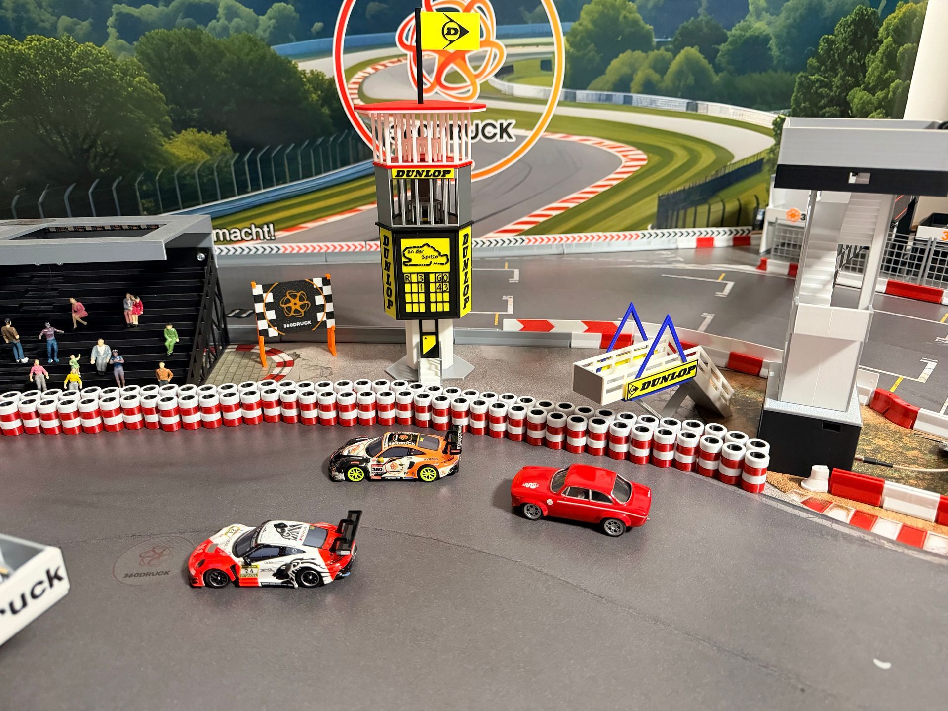 Zubehör Bodenwelle kompatibel mit Carrera Hybrid 1:50