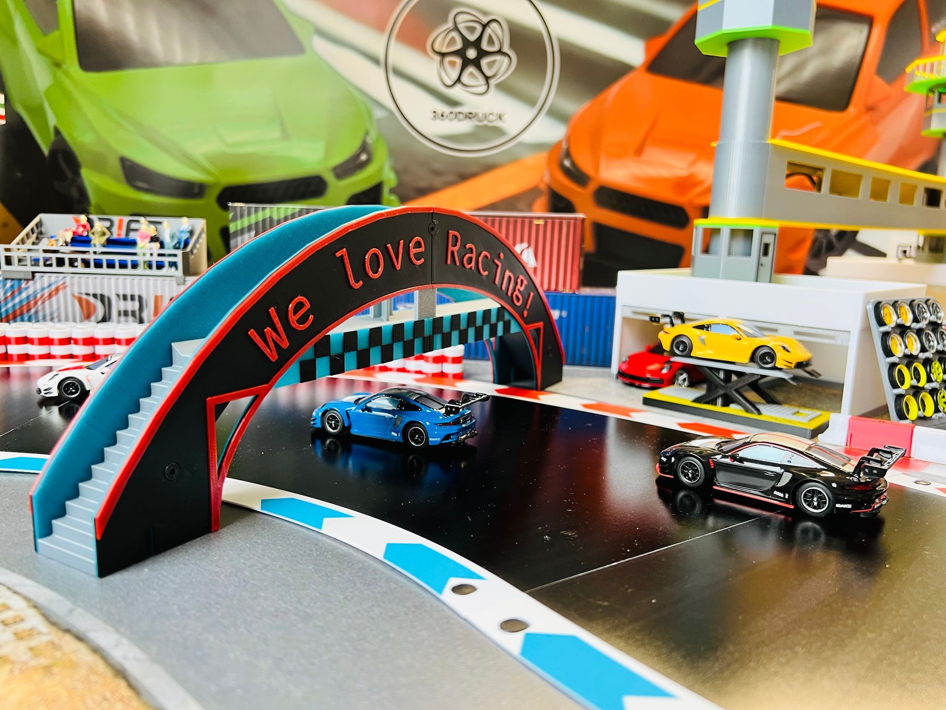 Zubehör Traverse kompatibel mit Carrera Hybrid 1:50